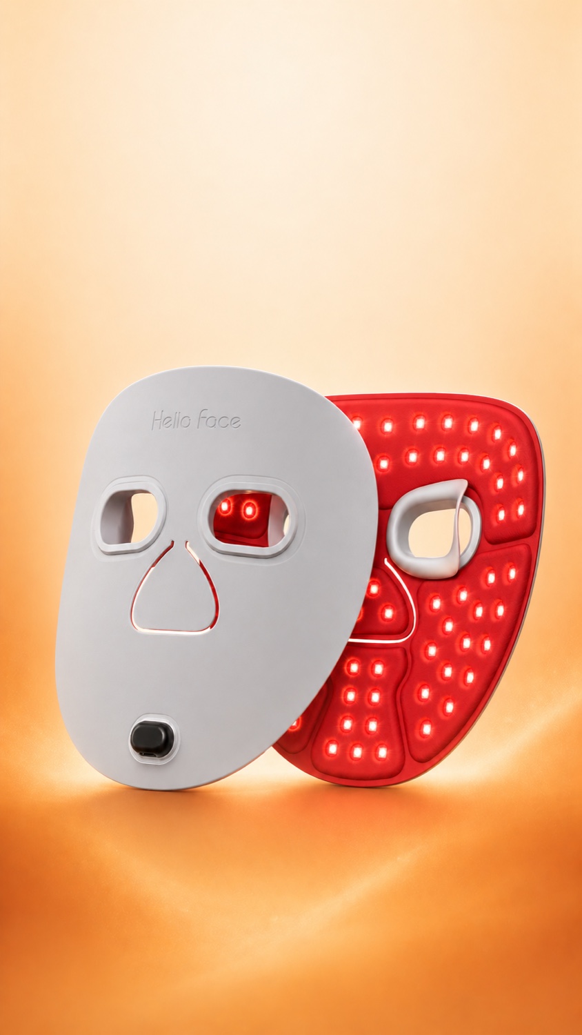 HelloFace M500S 红光面罩